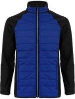 Dual-fabric sports jacket