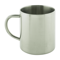 Stainless steel mug MARTIN Ø 80 mm