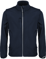 UNISEX detachable sleeves softshell jacket